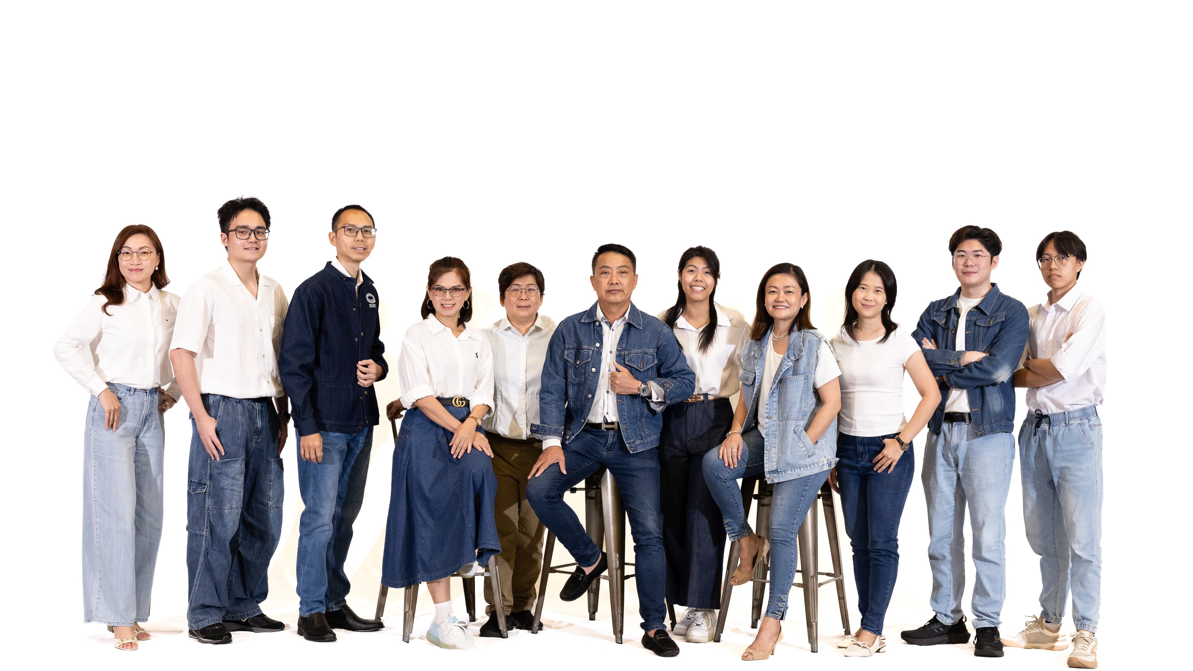 The SIS team together for a group portrait